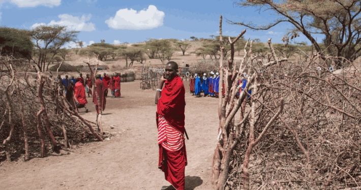 Maasai dorp bezoeken in Tanzania Maasai dorp bezoeken in Tanzania